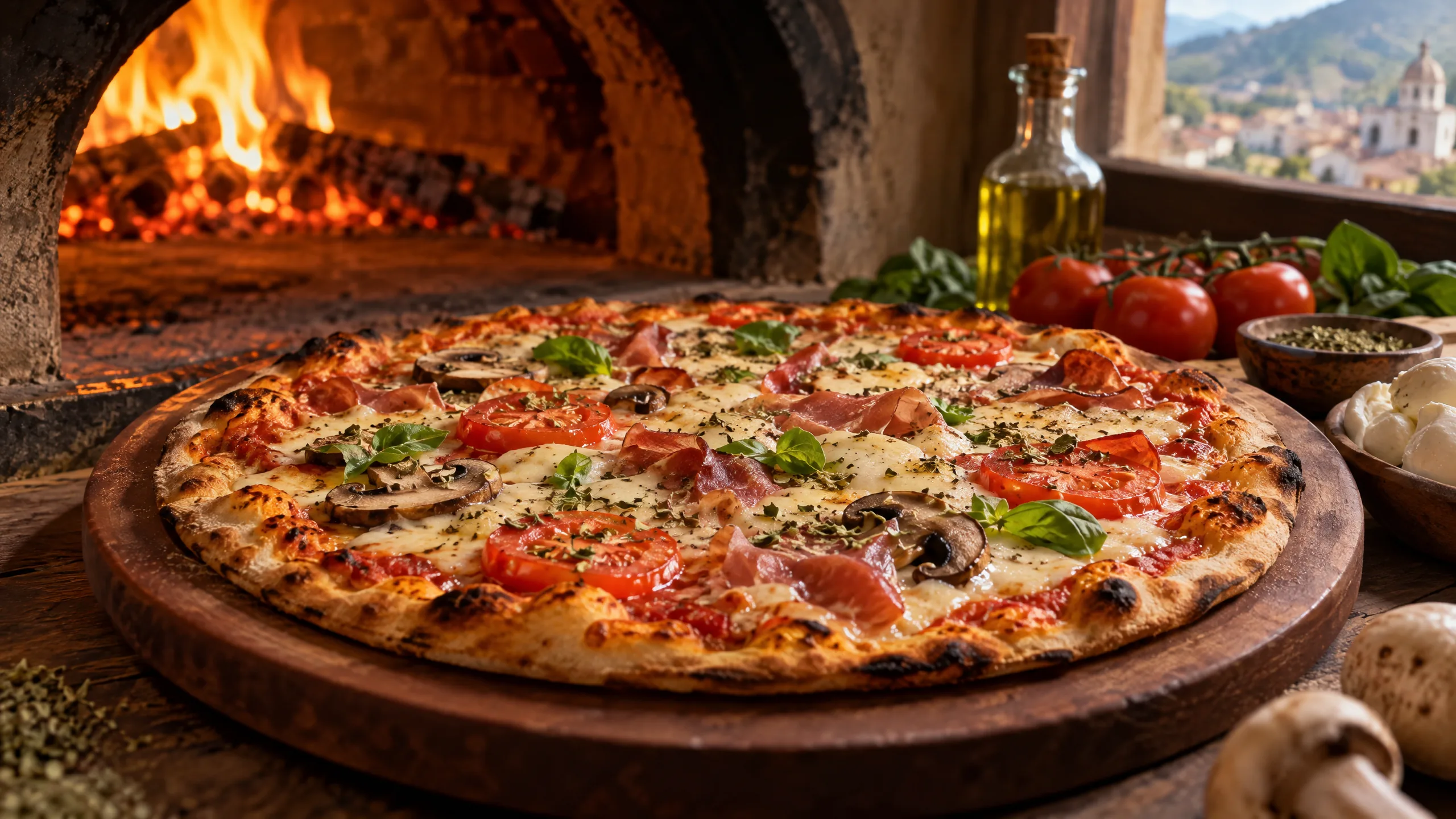 Pizzas Artesanales en Horno